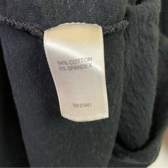 Pure Jill J. Jill Black Open Front Cardigan Sweater Size Medium - Picture 6 of 6